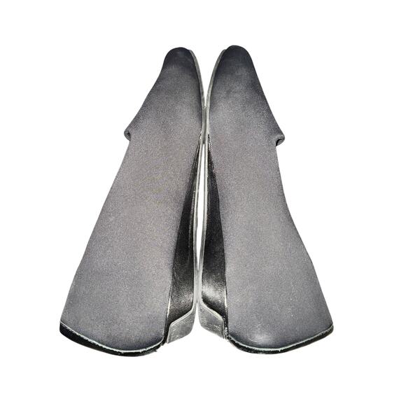 Vionic Powell Flats Women's Sz 8 Black Fabric Stretch Slip On Shoes Arch Support - Picture 5 of 8